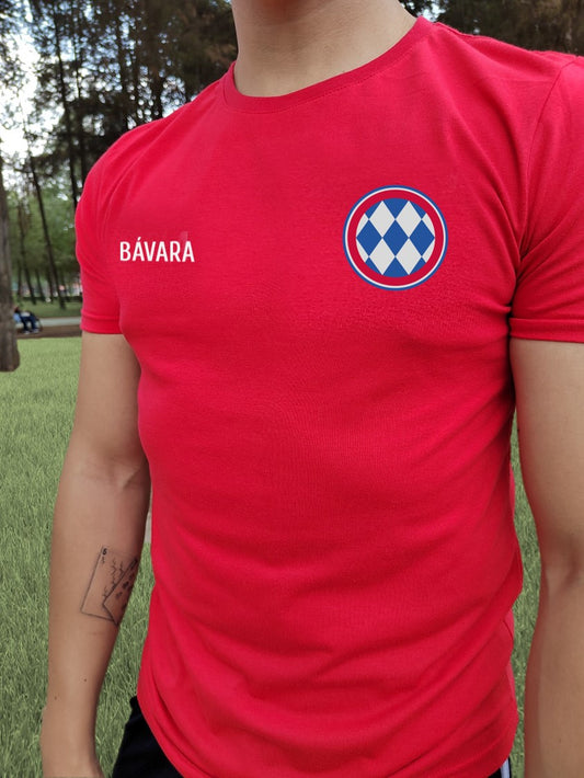 Playera Bávara -  Clasica Minimalista - Caballero