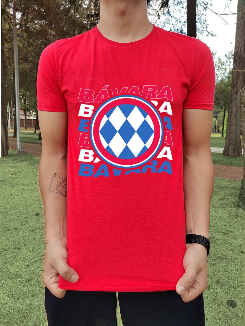 Playera Bávara - Fanática - En colores - Caballero