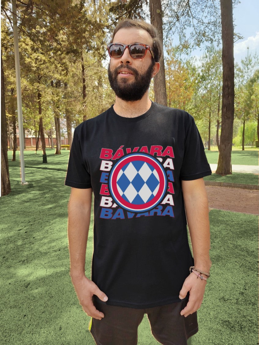 Playera Bávara - Fanática - En colores - Caballero