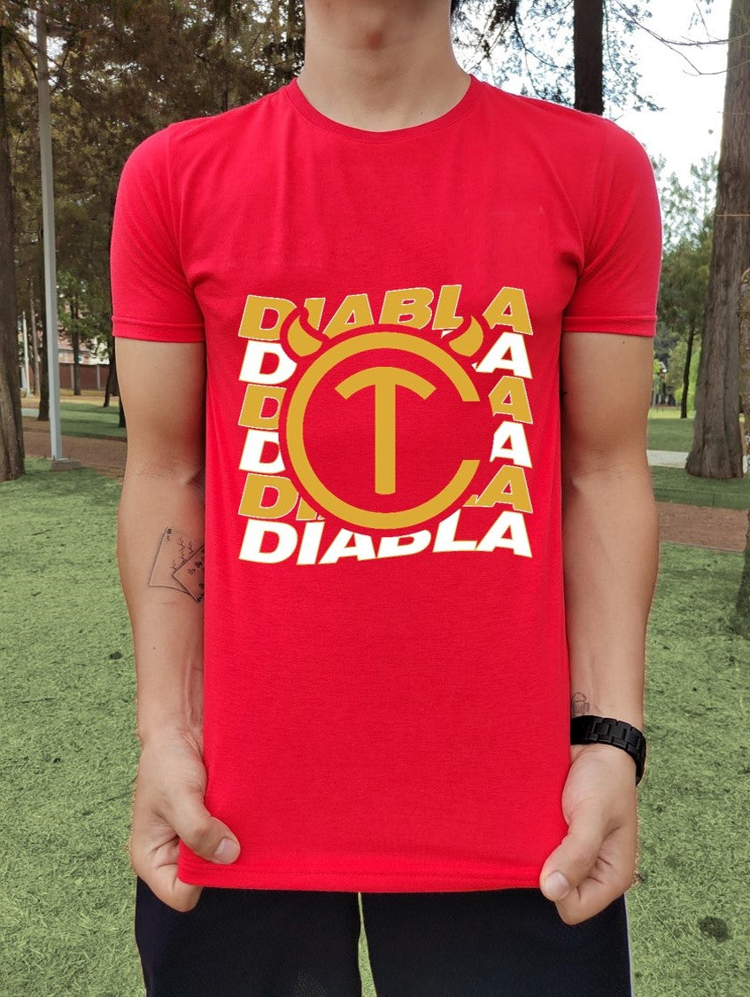 Playera Diabla -  Version Fanática - Caballero