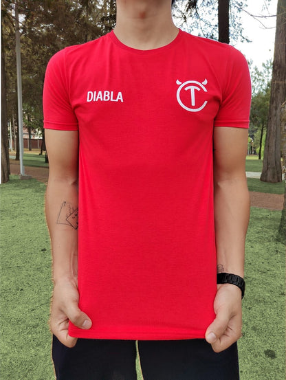 Playera Diabla -  Clásica Minimalista - Caballero