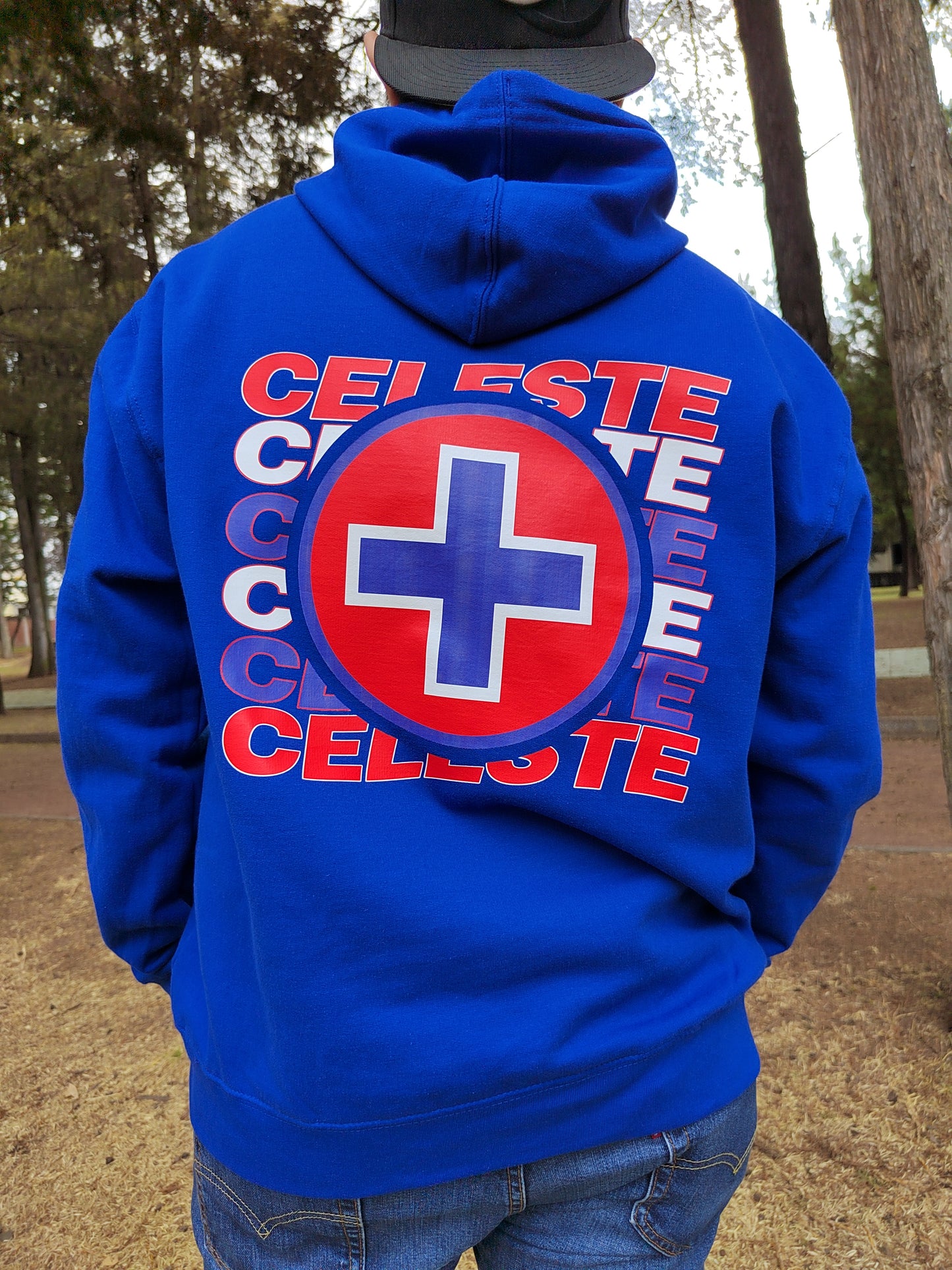 Hoodie Celeste - Unisex