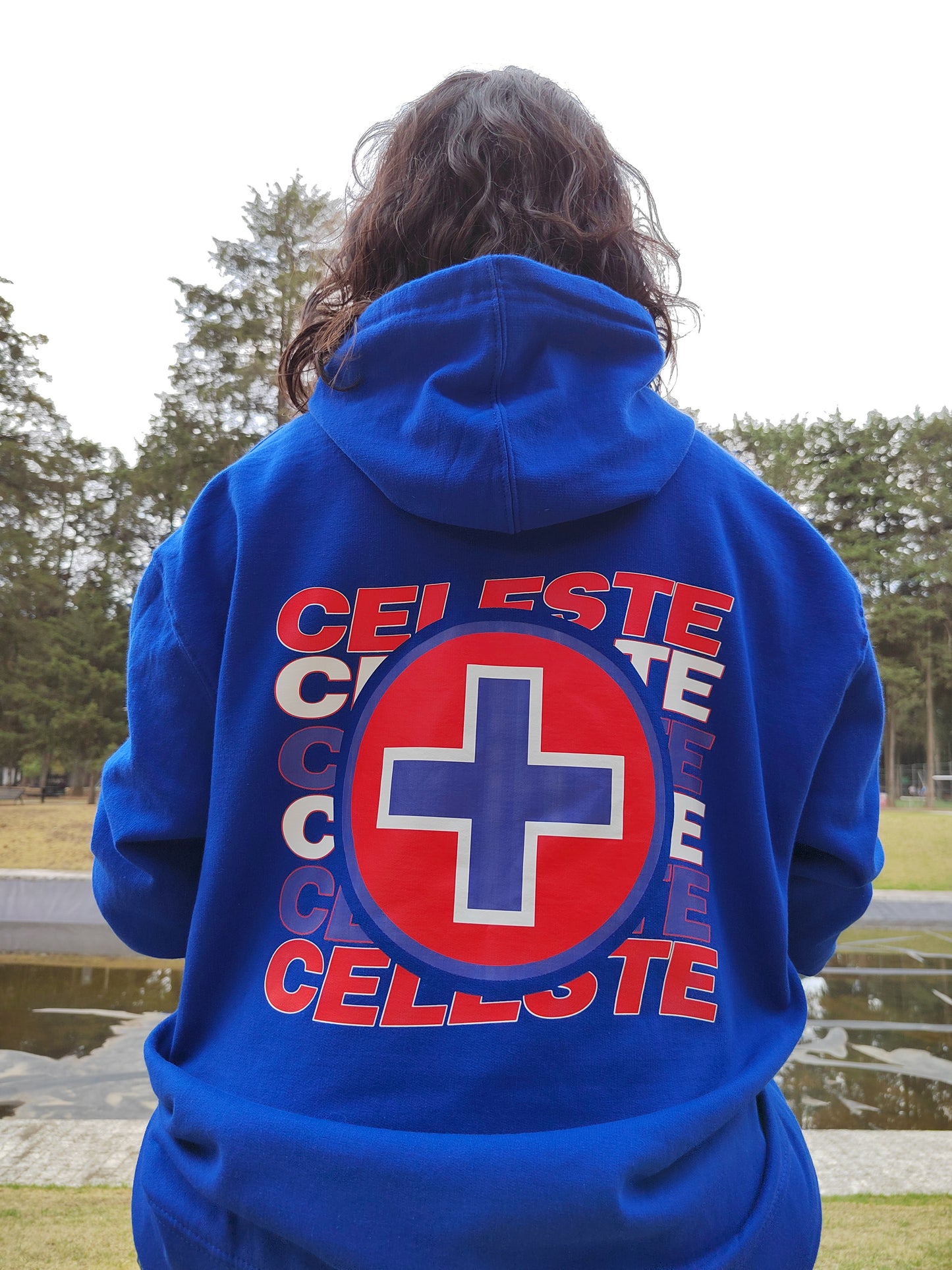 Hoodie Celeste - Unisex